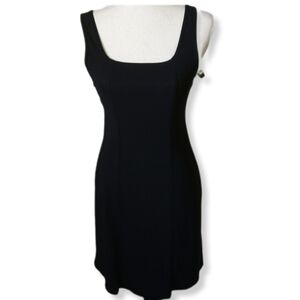 Joule Fitted A Line Size L Goth Grunge Whimsigoth Knee length dress Biker